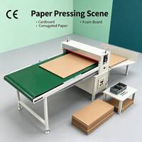 Presse à papier électrique pour rouleaux de 1000 mm, machine à aplatir le papier pour livres, machine à presser le carton, satisfaction garantie
