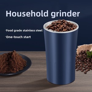 Molinillo de Café y Hierbas de Acero Inoxidable para el Hogar, con Ocho Cuchillas Ajustables, para Cereales y Granos, Ideal para Regalo - Product Image 4