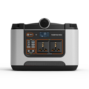 Station d'alimentation portable LiFePO4 4000 cycles 700W 648Wh, stockage de batterie sécurisé, générateur solaire hors réseau pour camping-car, certifié CE RoHS - Product Image 1