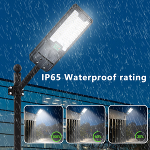 Lampe solaire LED de rue de haute qualité certifiée IP65 CE, capteur de mouvement, 8W 10W 15W 30W, tout-en-un, éclairage extérieur de jardin - Product Image 4