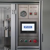 Machine de remplissage automatique pneumatique de haute qualité pour aérosols Bag-on-Valve, pour l'emballage alimentaire et des boissons, avec pompe à noyau métallique et emballage plastique