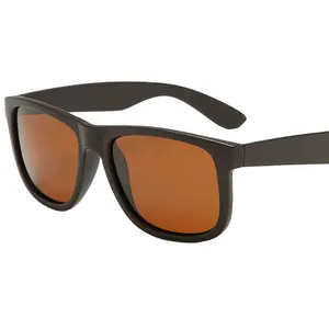 Gafas de sol cuadradas de alta calidad para hombre, lentes de sol cuadradas de protección UV400 polarizadas HD