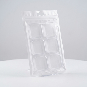6 protectores de puerta autoadhesivos transparentes de PU, amortiguadores sin taladro, protectores de pared anticolisión, reductores de ruido para el suelo - Product Image 1