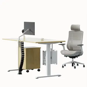 新型现代办公家具最新办公桌工作站桌设计ceo行政支架桌经理中密度纤维板桌