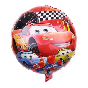 Groothandel 18 Inch Cartoon Brand En Het Monster Machine Folie Autoballon Raceverhaal Ballon Kinderen Speelgoed Verjaardagsfeestje Decoratie