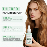 Sérum Capillaire Anti-Chute et Réparateur AHK-Cu GHK-Cu au Peptide de Cuivre pour la Repousse des Cheveux et la Croissance du Cuir Chevelu (Marque Privée)