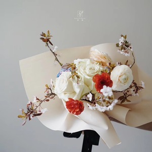 Sinowrap KFZ 80-90 mic bán buôn 100% không thấm nước dập nổi dày hoa giấy gói - Product Image 5