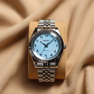 Fabricant Fournisseur Montre pour Homme Mouvement Nh35 Cadran en Acier Inoxydable Montre Mécanique Automatique Flent - Product Image 3