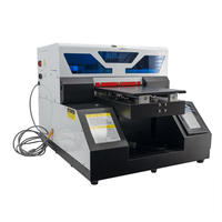 Nouvelle imprimante DTF UV A4 Eizoulyn Imprimante DTF UV à jet d'encre hybride pour rouler l'imprimante DTG à encre éco-solvant