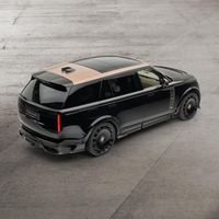 Panneaux latéraux en fibre de carbone sèche pour porte avant Range Rover Autobiography SV Long M 2022-2024