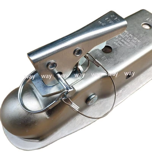 2 x 3英寸5000磅钢直舌挂钩球联轴器，用于房车拖车桥露营车和房车配件 - Product Image 4