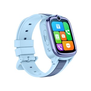 Montre connectée pour enfants K59, appels vidéo, écran HD 1,52 pouces, suivi de localisation LBS+GPS+WIFI, bouton <span class=keywords><strong>SOS</strong></span>, carte SIM, réveil, gel de silice, carré - Product Image 2