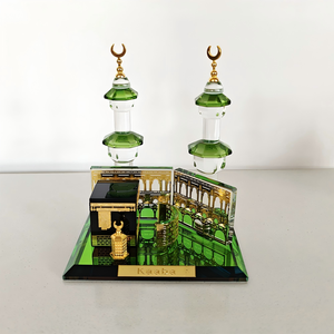 Souvenir Kristal Minaret Ka'bah Grosir, Replika Mekkah Islami, Hadiah Perjalanan Timur Tengah untuk Muslim, Souvenir Idul Fitri & Haji - Product Image 4