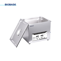 Nettoyeur à ultrasons BIOBASE UC-24D, fréquence unique 40 kHz, plage de temps/température de chauffage 1~99 min/RT~80°C ℃   pour laboratoire