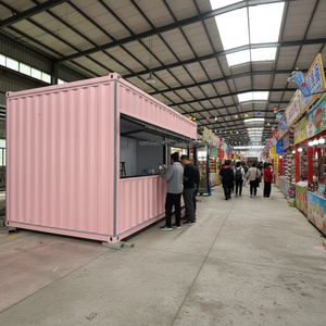 Contenedor Expandible de Acero Ligero y Transpirable PINGUI de 20 pies, Moderno, para Cafetería Móvil, Comedor, Oficina, Cocina Modular - Product Image 2