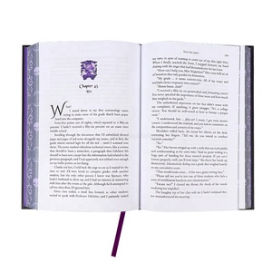 <span class=keywords><strong>Libro</strong></span> de Tapa Dura con Bordes Pintados, Edición Especial de Fábrica, Impresión de Novelas con Bordes Pintados - Product Image 4