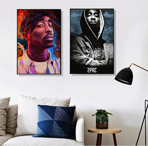โปสเตอร์ดาราฮิปฮอปแนวแฟชั่น,โปสเตอร์และภาพพิมพ์บนผืนผ้าใบแคนวาสภาพเหมือนนักร้องแร็ปเปอร์ - Product Image 5