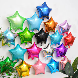 All'ingrosso palloncini Mylar a forma di stella 5 <span class=keywords><strong>10</strong></span> 18 pollici lamina di alluminio lucida usa e getta per matrimoni Baby shower Halloween - Product Image 5
