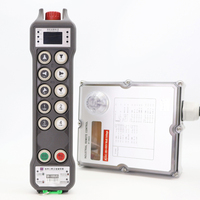 Control Remoto Industrial por Radio de Doble Velocidad y 10 Botones, Anti-roubo, con Huella Dactilar Biométrica para 100 Usuarios, para Grúas