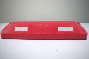 逆方向止めホイールストッパー合成PVCパーキングカーブカラー反射 - Product Image 4