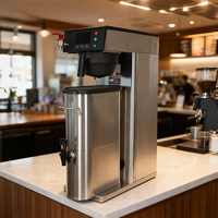 Machine à café goutte à goutte américaine commerciale en acier inoxydable à économie d'énergie pour les services de café automatisés et les centres commerciaux