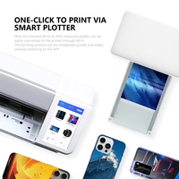 Imprimante Photo DIY pour Coques de Téléphone Portable Personnalisables, Résolution 300 PPP, Machine d'Impression Couleur pour Film de Protection Arrière
