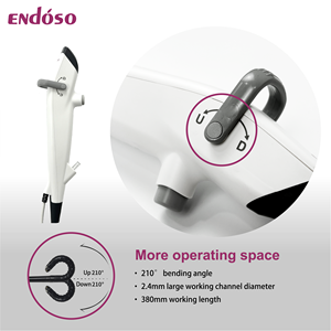 Endoso Hospital HD Imagem Tubarão Cabeça Como 2.4mm Cistoscópio Descartável Porta USB Flexível Coledocoscópio para Cirurgia - Product Image 5