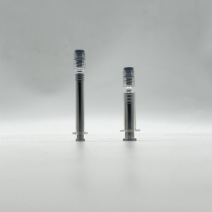Seringue en verre OEM personnalisée de 1 ml, design fin avec piston en acier inoxydable durable |   Réutilisable pour la distribution scientifique et industrielle - Product Image 6