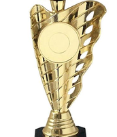 Vente chaude couleur or trophée conception unique personnalisé trophée de coupe en métal pour le cadeau de souvenir