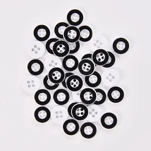 Wholesale Custom Garment Polyester 4-hole Resin Shirt Button for Clothes