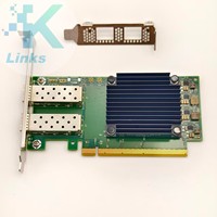 Adaptateur Ethernet filaire Mellanox CX-6 Dx 25GbE PCIe 4.0x16 2 ports SFP28 pour serveur (en stock)