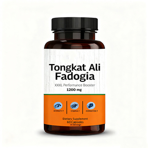 Label pribadi mendukung energi dan sehat pria suplemen pil daya kinerja yang baik Vegan fesogia Tongkat Ali kapsul - Product Image 1