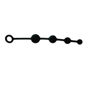 Bolas Anales de Silicona, 4 Piezas, para Principiantes, Suaves y Seguras, Disfrute <span class=keywords><strong>Anal</strong></span>, Tapón <span class=keywords><strong>Anal</strong></span> de Silicona Negra, Bolas Anales Largas de Silicona - Product Image 4