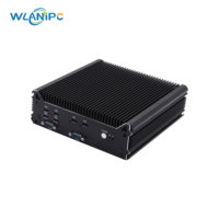 Mini PC de Escritorio Wanlan i3 10ma Gen 10110U 2RJ45 2DDR4 8USB 6RS232 WiFi / Módulo 4G Compatible, PC Industrial Integrado