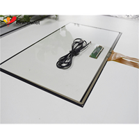 Écran tactile capacitif de grande taille personnalisée, 50 pièces, 17.3 18.5 19 21.5 24 27 30 32 pouces, le lot de 23.6