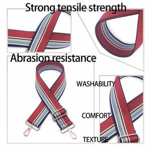 Zinc Alloy Buckle <b>Webbing</b> Women Shoulder Bag Straps Shoulder Strap Bag Belt Custom Bag Straps Shoulder Logo - Product Image 4