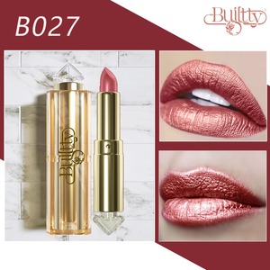ใหม่หรูหรารูปหัวใจลิปสติกGlitterชุดสีชมพูสีส้มสีแดงสีม่วงสีฟ้าติดทนนานแต่งหน้ากันน้ํา 3.5G - Product Image 6