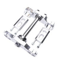 Support triple en aluminium CNC pour Sur Ron Light Bee X Ultra Bee, moto électrique tout-terrain, service de fraisage sur mesure OEM