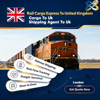 Agent maritime pour l'import-export de colis par voie ferroviaire vers le port de Liverpool au Royaume-Uni, selon la commande de l'acheteur