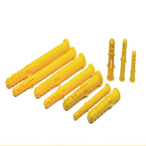 Tubo de expansión de nailon amarillo Croaker 6810, perno de anclaje, tapón de expansión extendido, anclajes para paneles de yeso, caja completa - Product Image 4