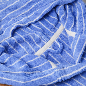 Custom Luxury Absorbent Terry Bathrobe for Home Wholesale 100% Cotton Bathrobe <strong>Men</strong> Sleepwear - Product Image 4