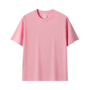 Custom 100% Cotton T Shirt OEM ODM Oversized Unisex Crew Neck Blank Short Sleeve <b>Tee</b> with Logo - Product Image 4