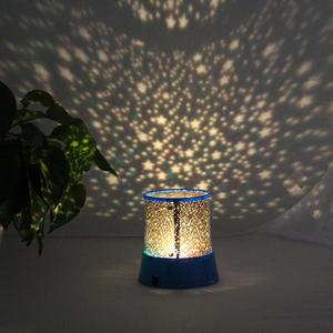 Variopinta Luce di Notte LED Proiettore Stellato Del <span class=keywords><strong>Cielo</strong></span> della Stella della <span class=keywords><strong>Luna</strong></span> Romantico Lampada di Proiezione LED Room Decor - Product Image 3