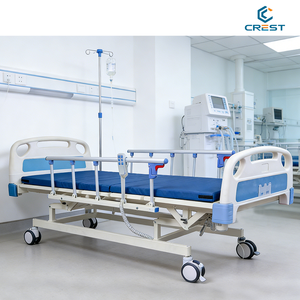 L'usine produit des équipements hospitaliers de haute qualité, y compris des lits d'hôpital manuels à 3 manivelle et des lits médicaux pour patients. - Product Image 2