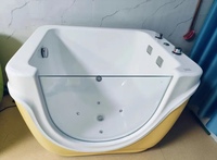 Baignoires thermostatiques acryliques de station thermale de bébé de massage de baignoire pour l'enfant