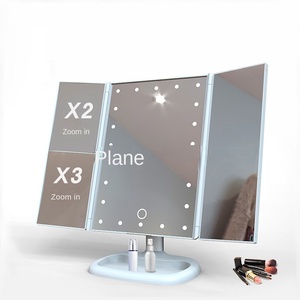 Fábrica al por mayor ajuste de rotación de 360 grados plegable con bombilla Hotel baño dormitorio maquillaje <span class=keywords><strong>Mir</strong></span> - Product Image 4