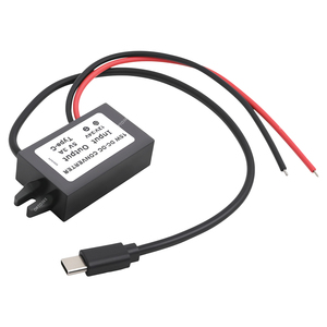 DC-DC 12V/24V ~ 5V USB Cバックコンバータ3A 15WタイプC防水バックパワーアダプターRaspberry <span class=keywords><strong>Pi</strong></span> 4携帯電話に対応 - Product Image 1