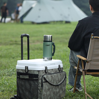 Joinint — refroidisseur de camping professionnel pour la pêche, camouflage pour l'extérieur, glace à poignée, l