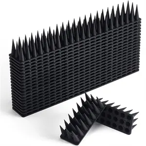 2024 Wholesale Cheap Bird Spikes Pest Control Tools Anti Cat Anti Pigeon Black Chocolate Plastic Sustainable Bird Caller 50w