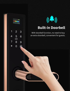 Serrure intelligente à commande à distance <span class=keywords><strong>Wifi</strong></span>, serrure électronique sans clé avec empreinte digitale, clavier numérique, poignée <span class=keywords><strong>de</strong></span> porte avec contrôle par application Tuya - Product Image 4